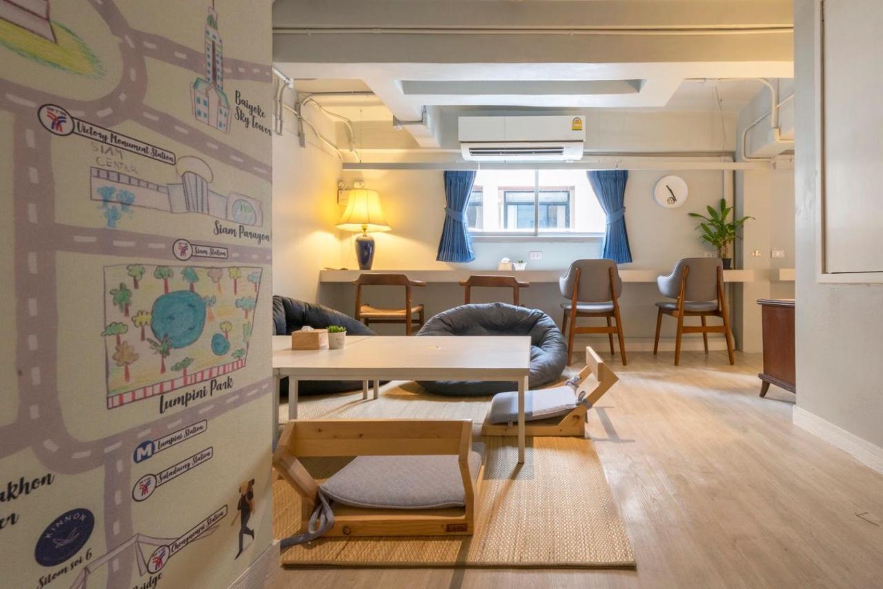 Kinnon Deluxe Hostel Coworking Cafe Bangkok Exteriér fotografie